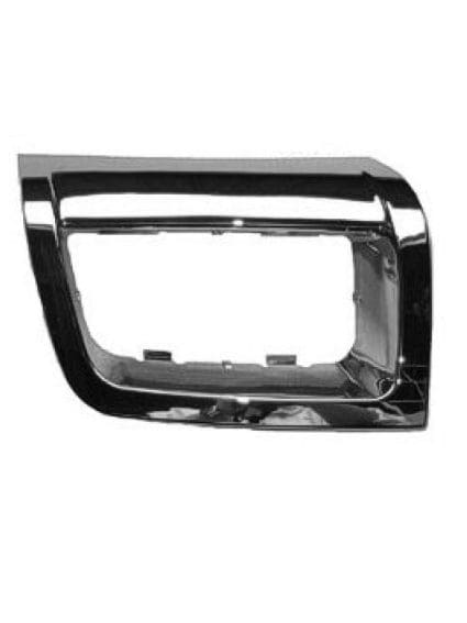 GM1038106 Front Bumper Insert Fog Light Bezel Driver Side
